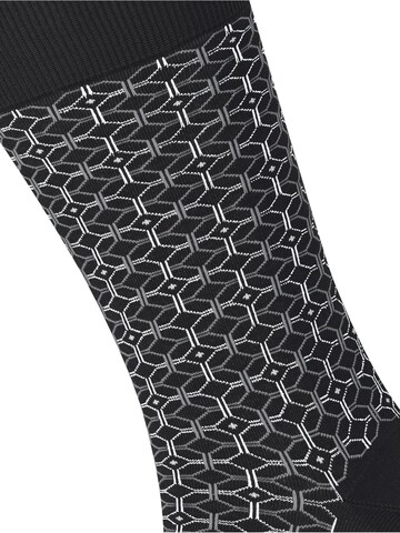 BURLINGTON Socken 'Tie'‌‌‌‌‌‌‌ in Schwarz