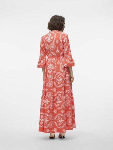 VERO MODA Shirt dress 'ZERA ' in Orange