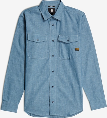 G-STAR Overhemd in Blauw: voorkant