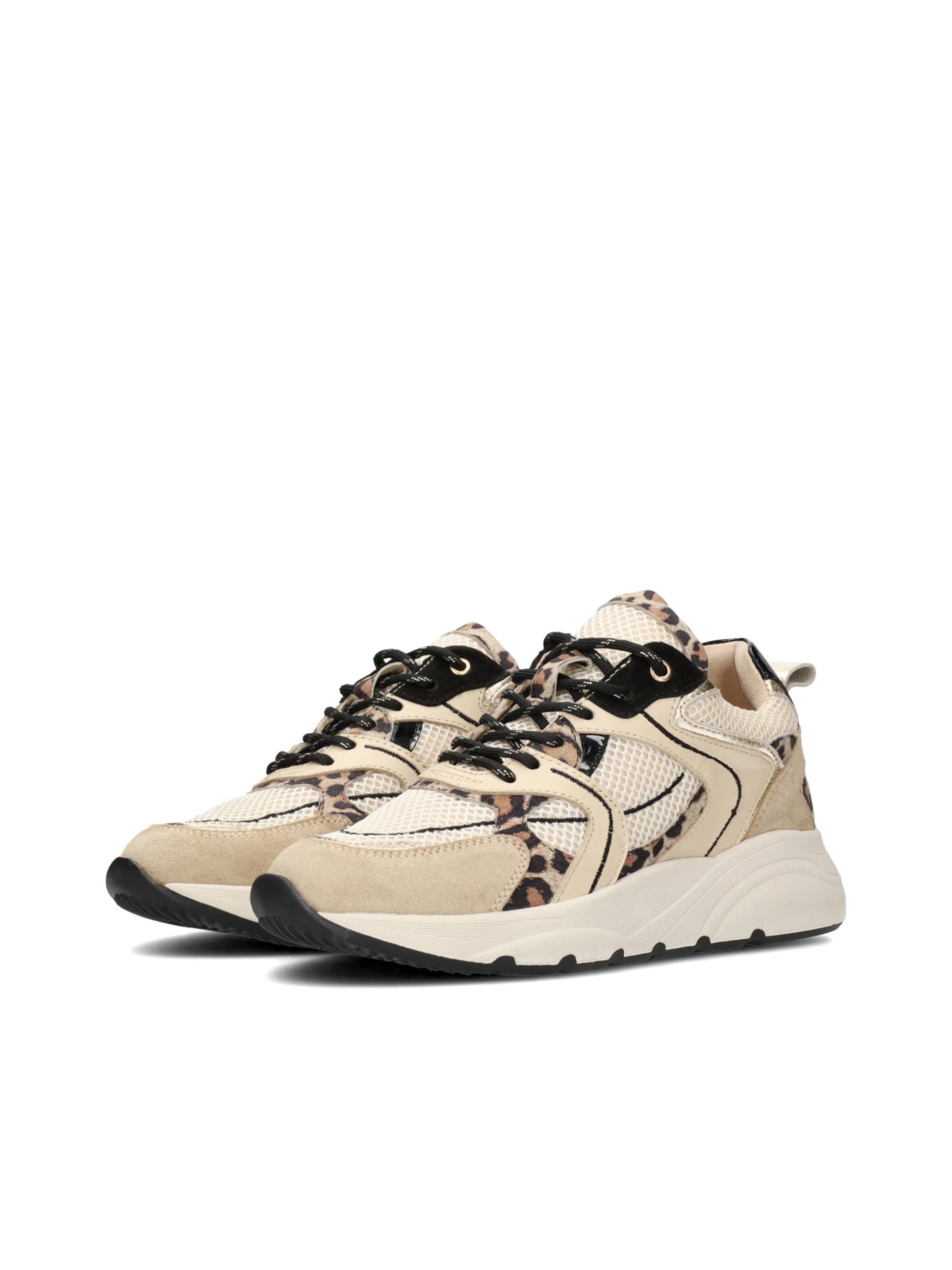 PS Poelman Platform trainers 'Cibel' in Beige