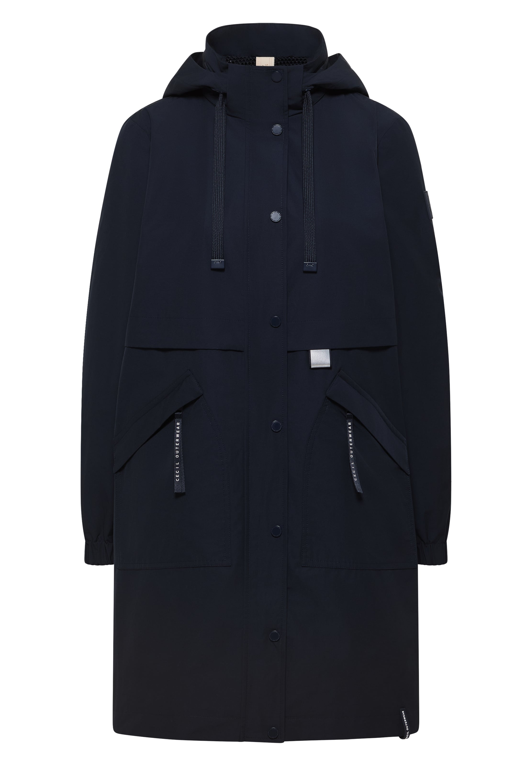 CECIL Between-Season Jacket in Blue: front