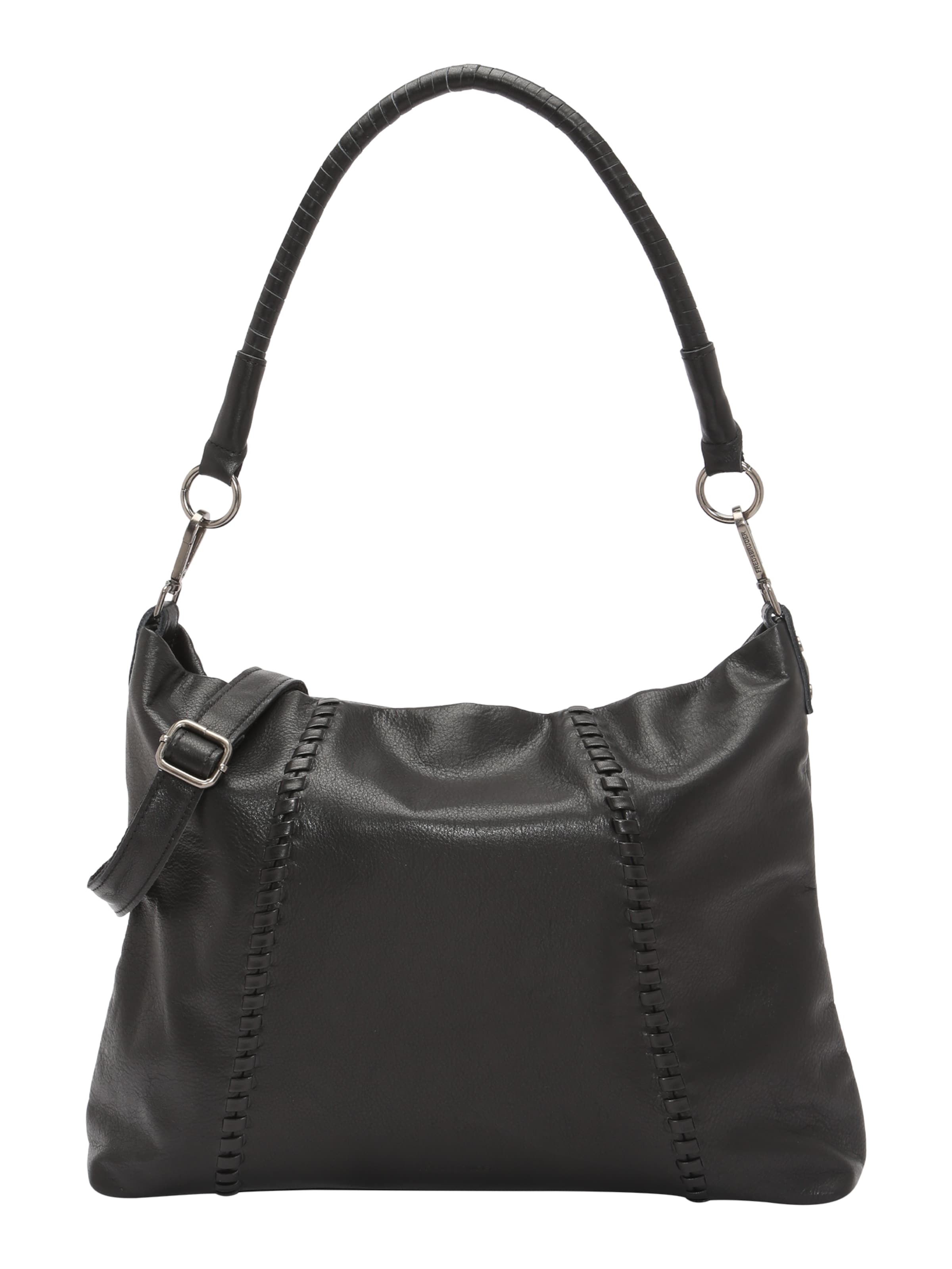 FREDsBRUDER Kabelka na rameno 'Calm' - Čierna: predná strana