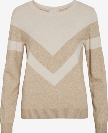 VILA Sweater in Beige: front