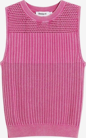 Desigual - Chaleco 'TS_ROMA 26SWTF02' en rosa: frente