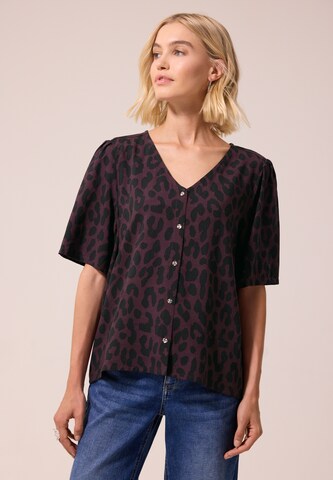 Street One Studio Bluse in Lila: Vorderseite