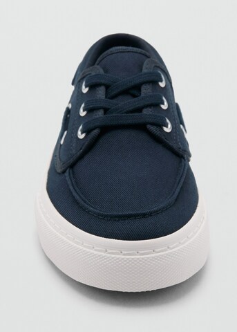 MANGO KIDS Flats 'Beltroa' in Blue