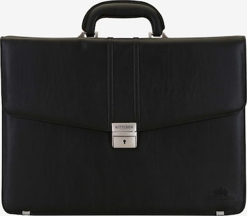 Wittchen Laptop Bag in Black: front