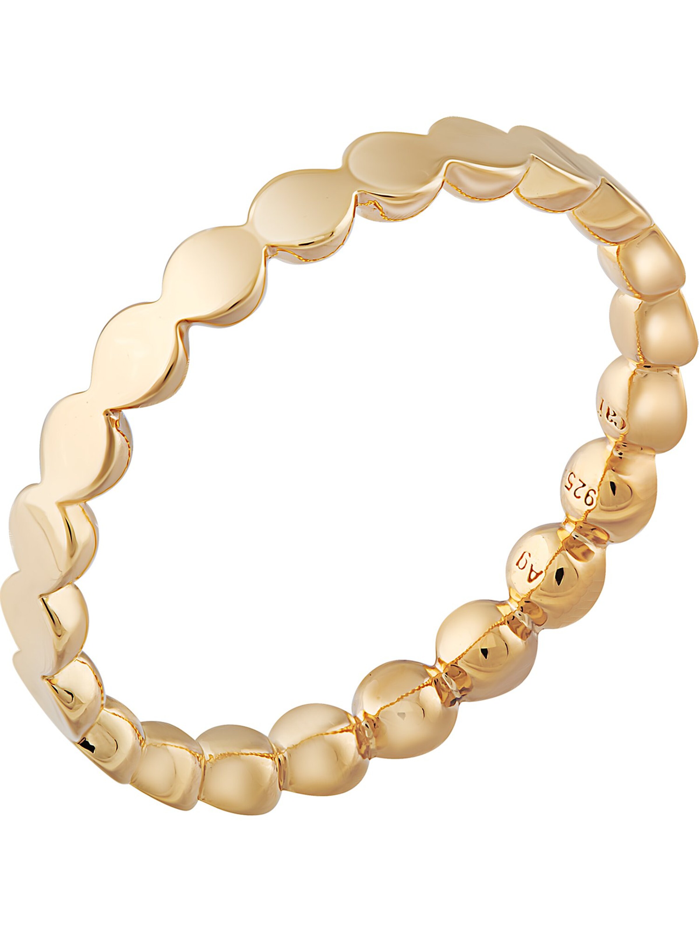 caï Ring in Gold: Vorderseite