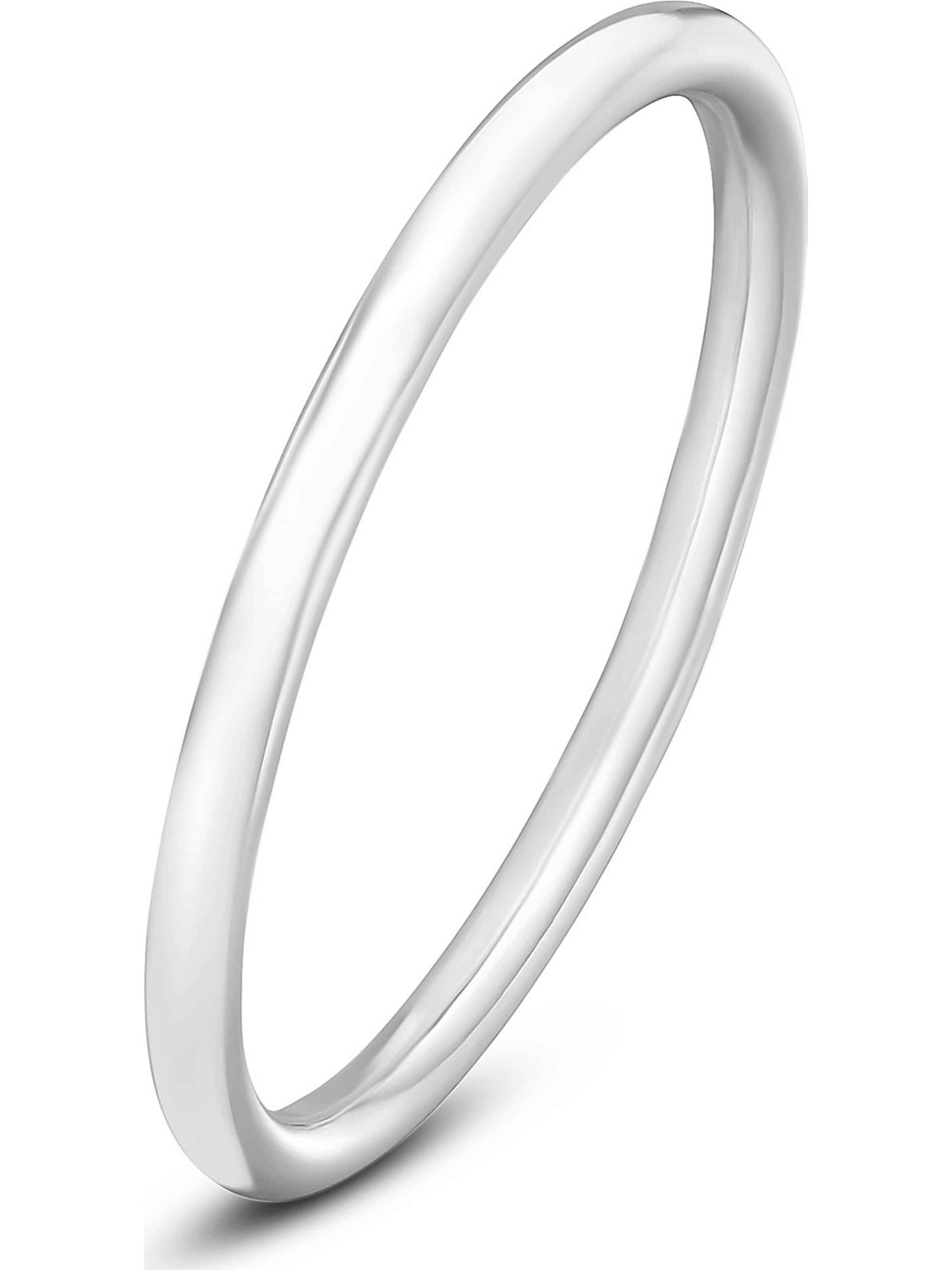 CHRIST Ring in Silber: Vorderseite