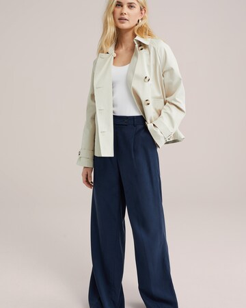 WE Fashion Демисезонное пальто в Бежевый