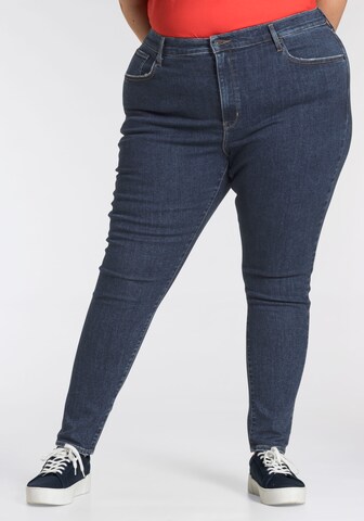 Levi's® Plus Skinny Jeans in Blue: front