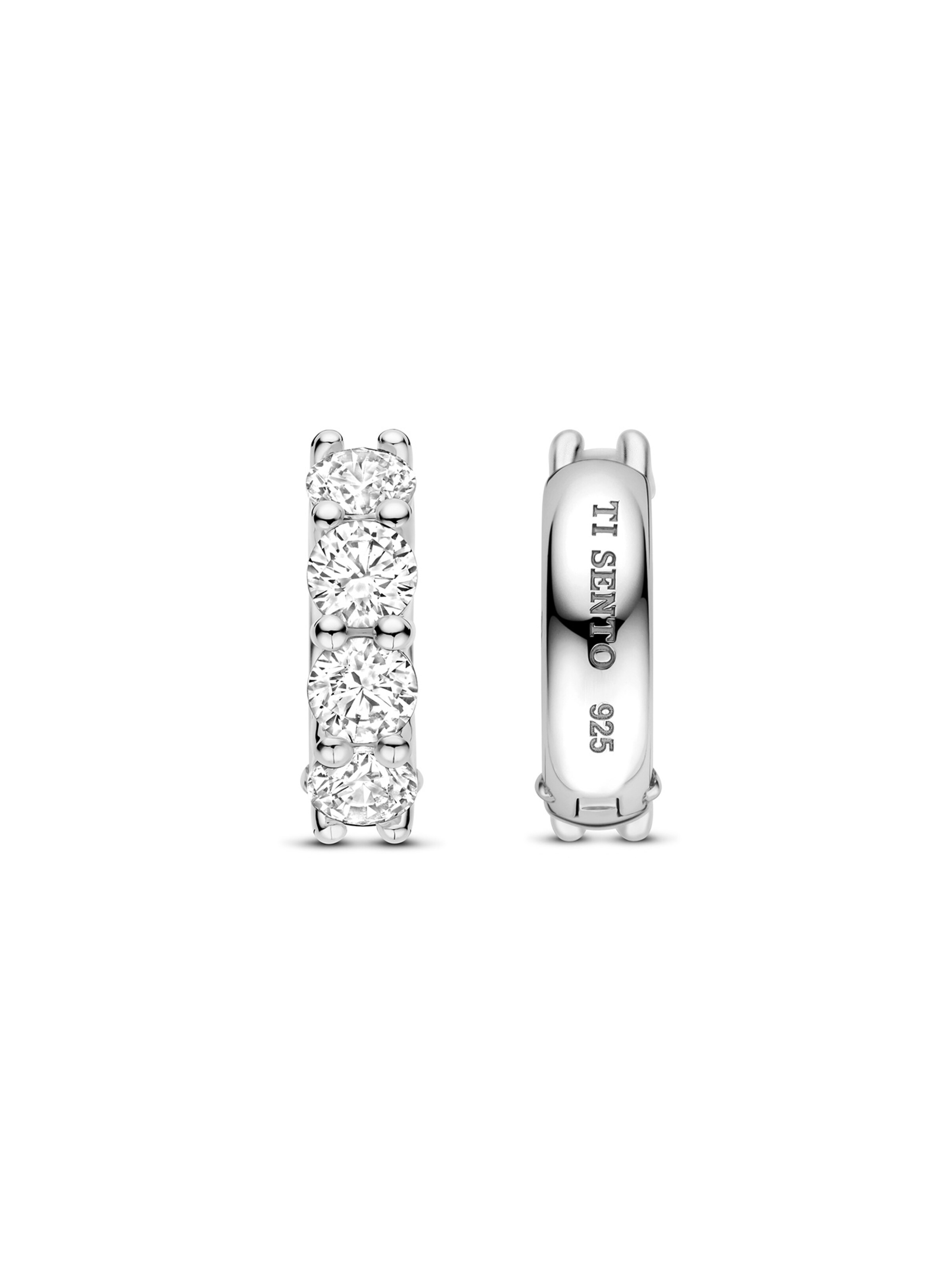 Ti Sento Milano Earrings in Silver