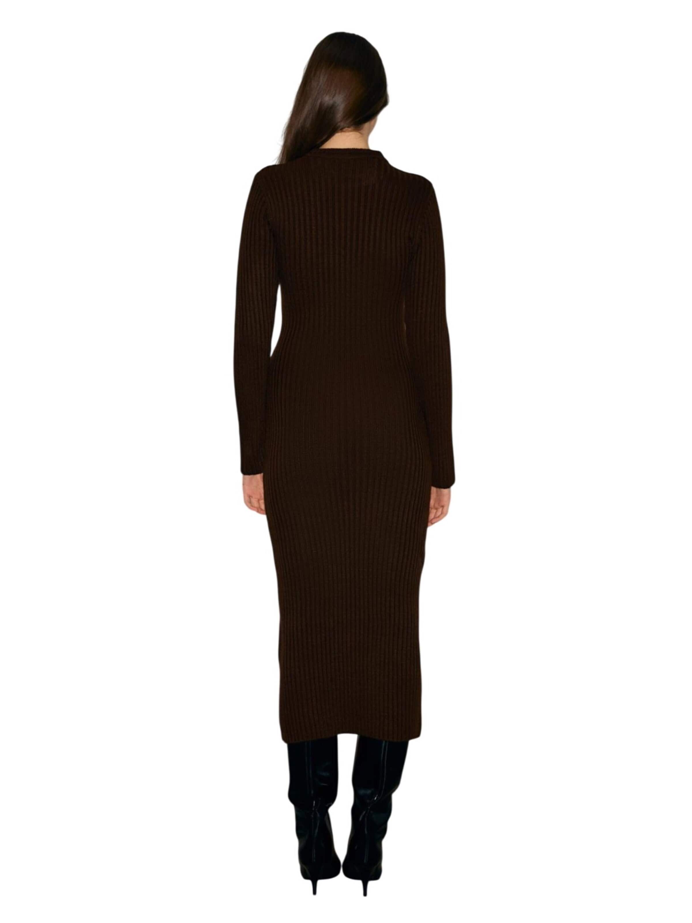 Grimelange Knit dress in Brown