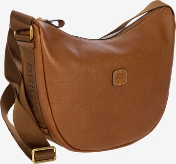 Bric's Crossbody Bag 'Life Pelle Luna' in Brown