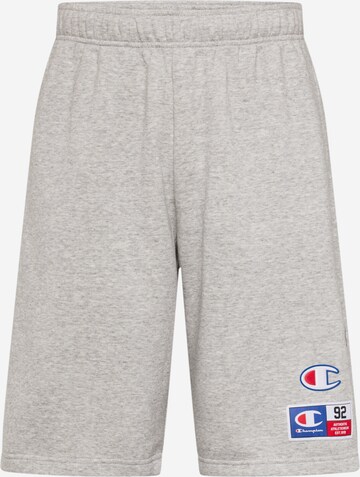 Loosefit Pantaloni de la Champion Authentic Athletic Apparel pe gri: față