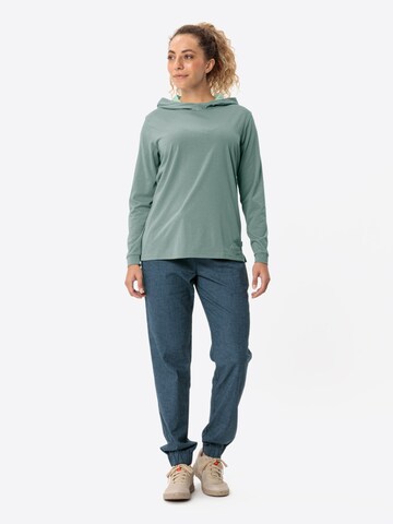 VAUDE Sweatshirt 'Mineo LS HO' in Groen