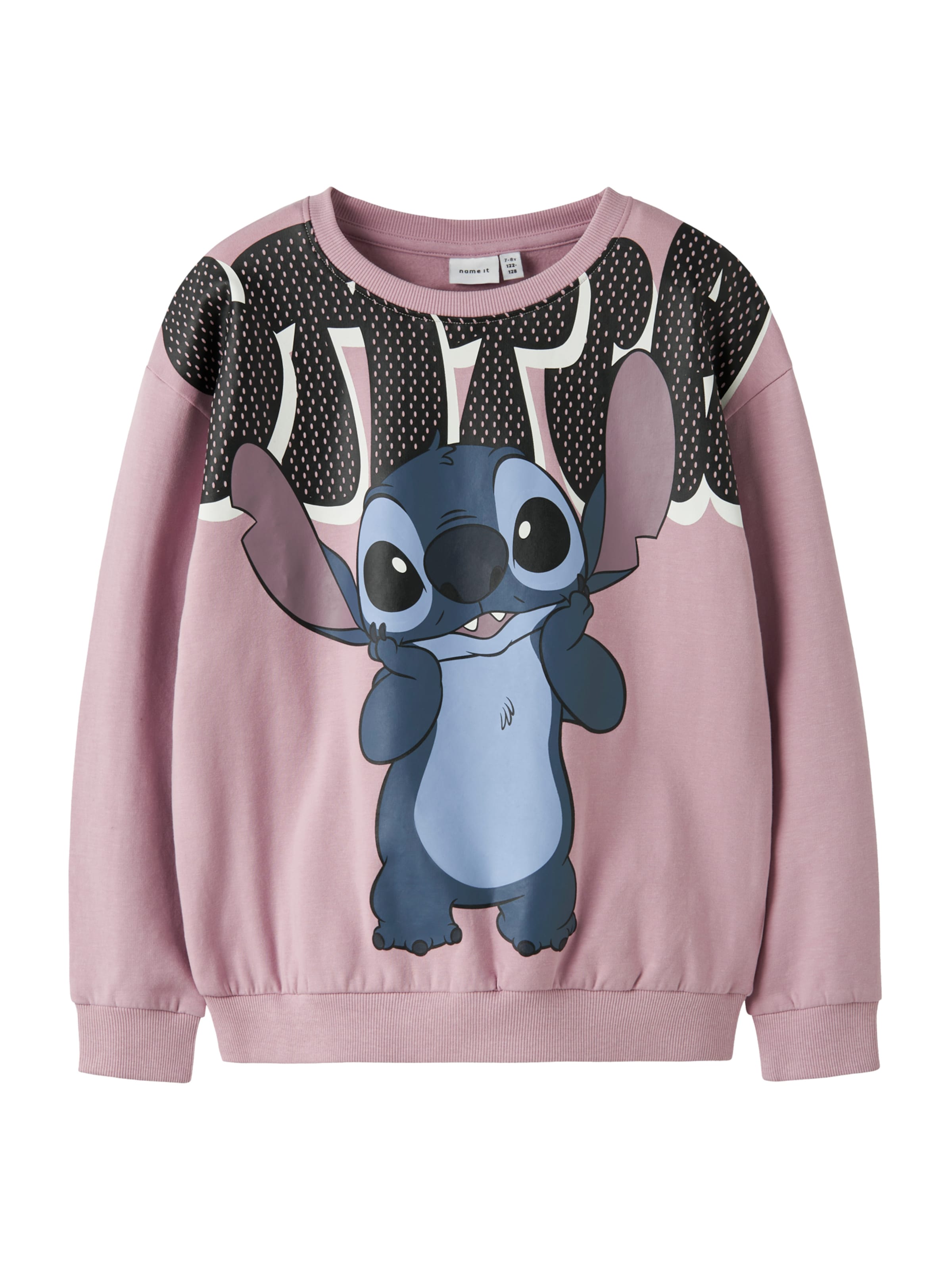 NAME IT Μπλούζα φούτερ 'NKFodimi' σε λιλά: μπροστά