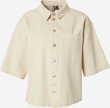 PIECES Pusero 'PCMilla' värissä beige: etupuoli