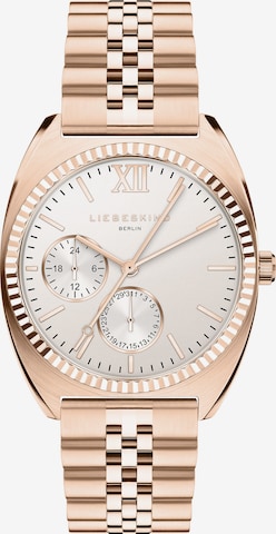 Liebeskind Berlin Analog watch in Gold: front
