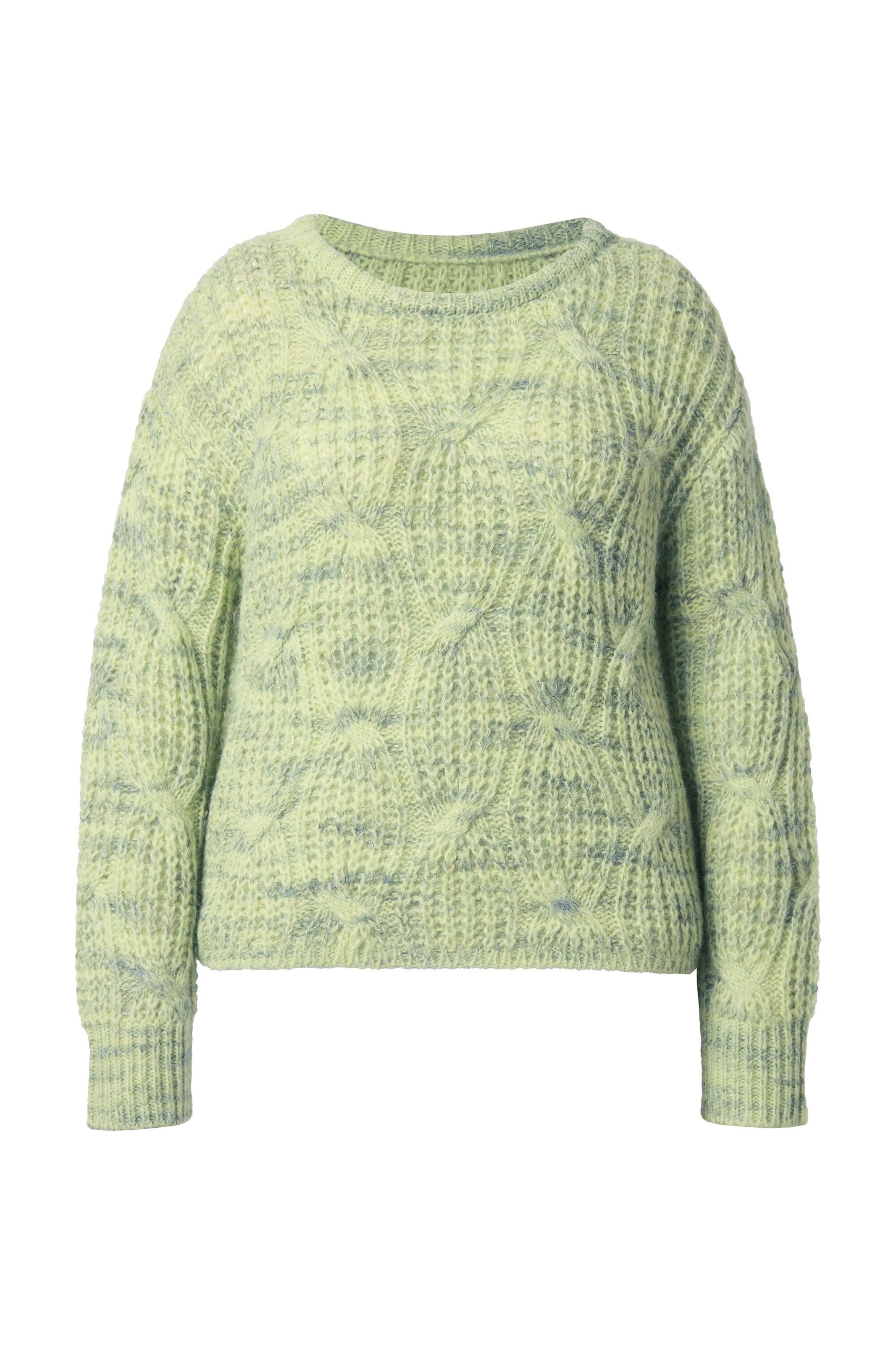 Ulla Popken Sweater in Green: front