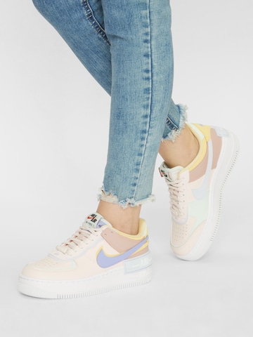Nike Sportswear Platform trainers 'AF1 SHADOW' in Pink: front