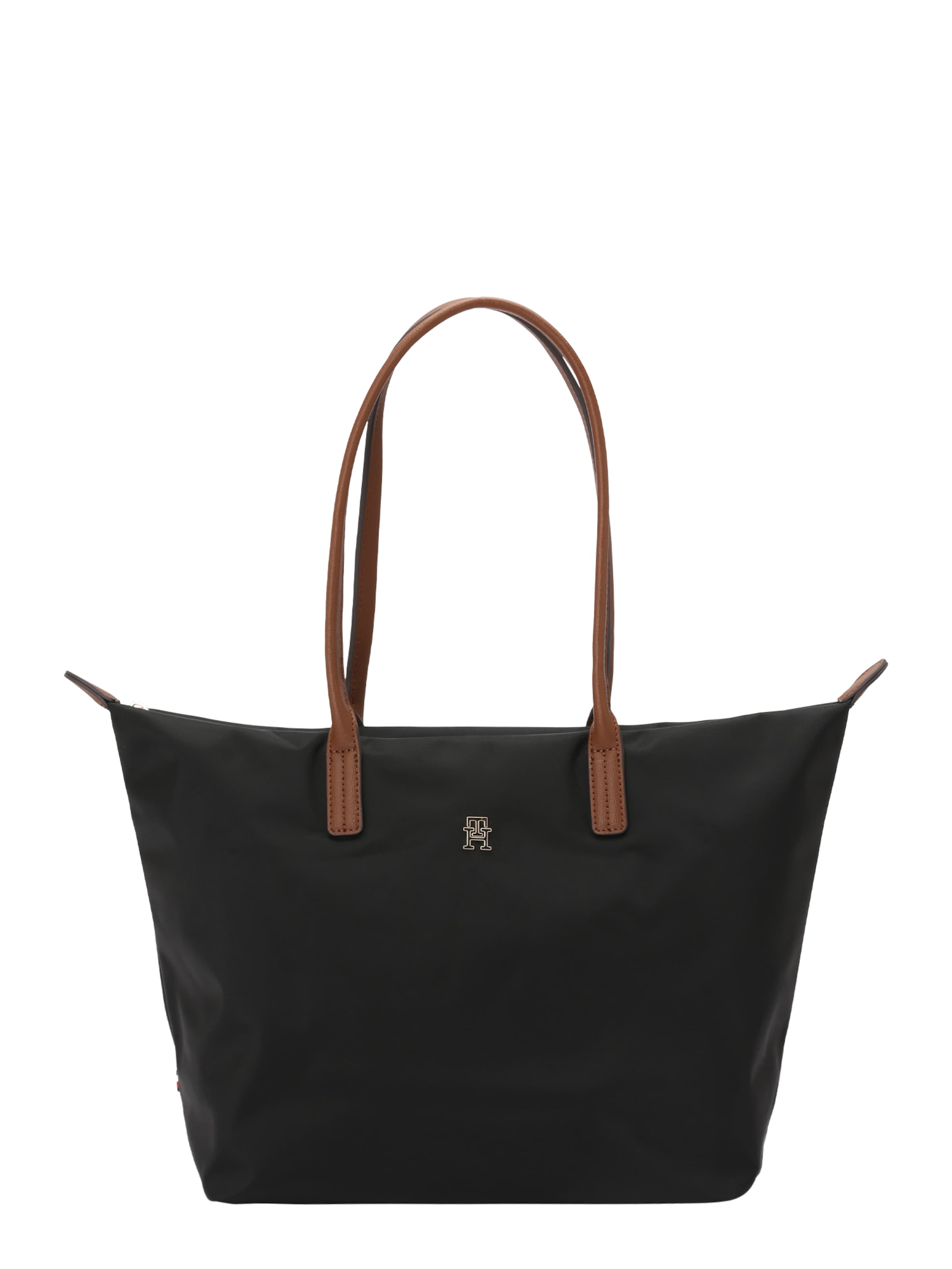 Plase de cumpărături 'POPETTE' de la TOMMY HILFIGER pe negru: față
