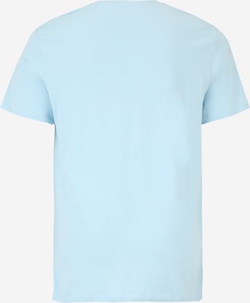 T-Shirt 'LOUIE' Jack & Jones Plus en bleu