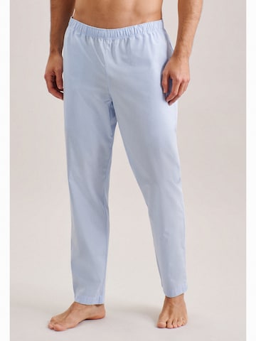 SEIDENSTICKER Pajama Pants 'Schwarze Rose' in Blue: front