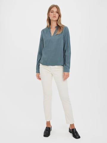 VERO MODA Blus 'Bell' i blå