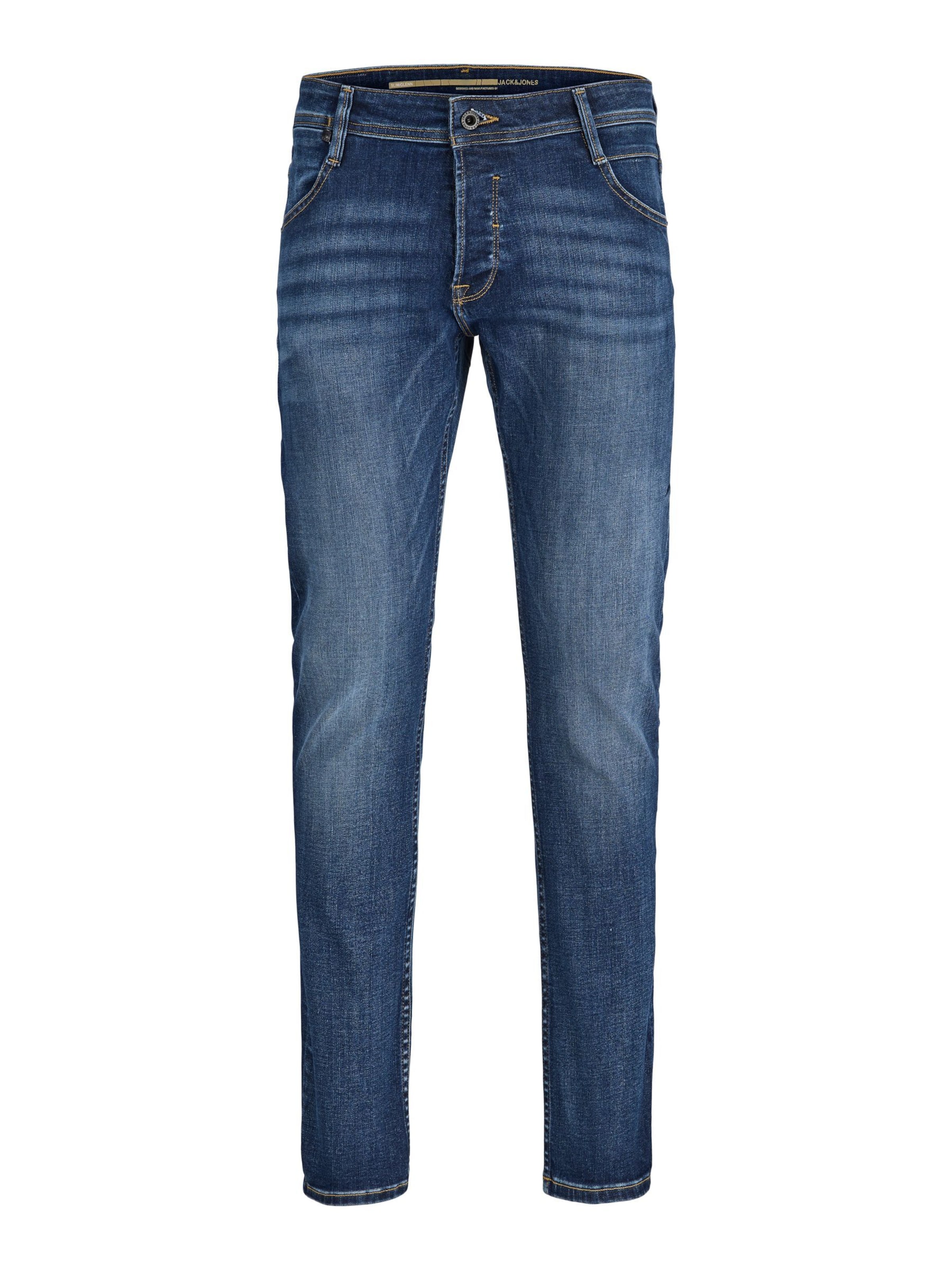 JACK & JONES - Tapered Vaquero 'JWHGLENN PARKER' en azul: frente