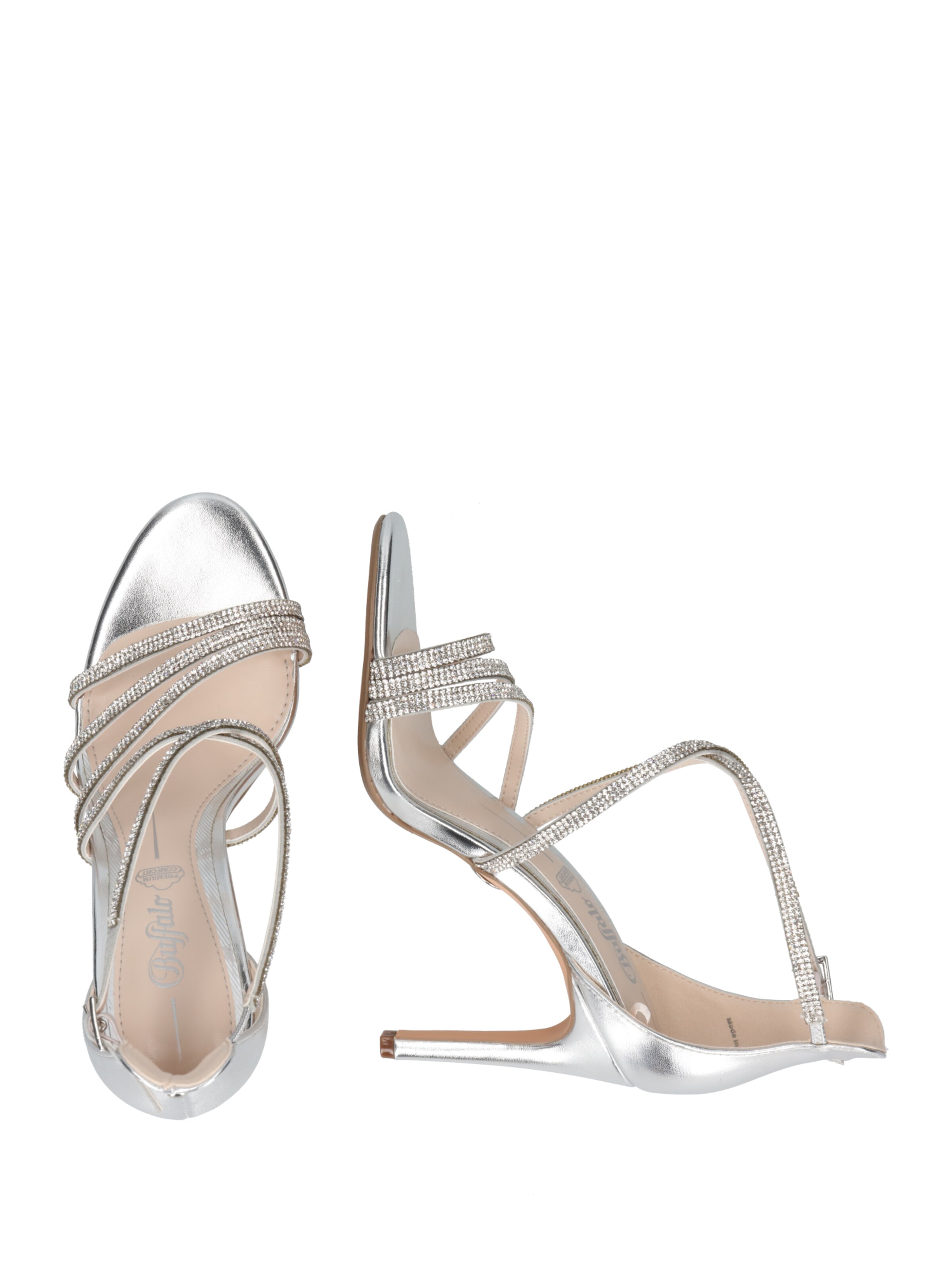 BUFFALO Lodičky 'Makai' – stříbrná