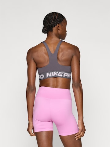 NIKE Bustier Biustonosz sportowy w kolorze szary