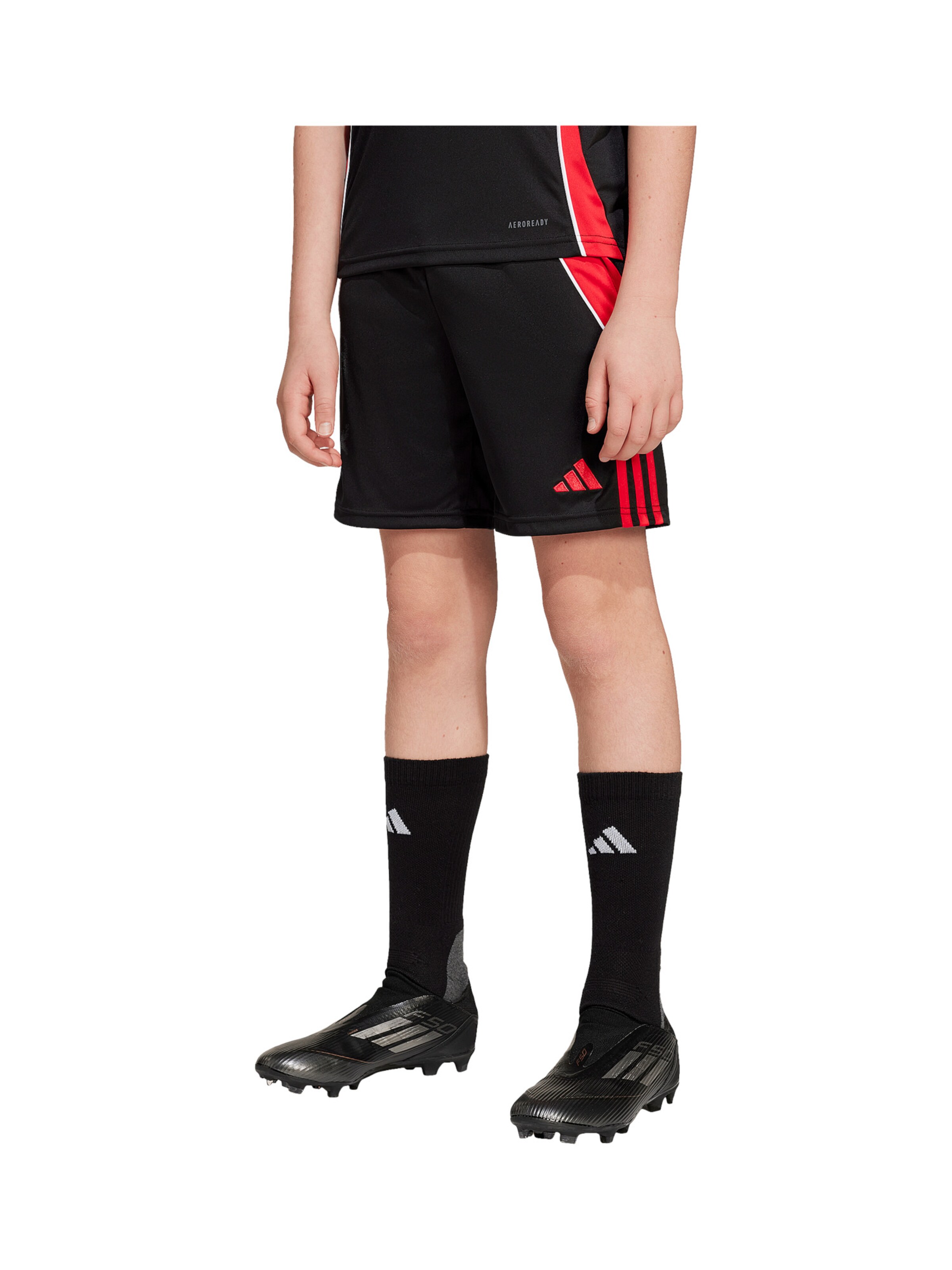 ADIDAS PERFORMANCE Loosefit Sportnadrágok 'Tiro 24' - fekete: elől