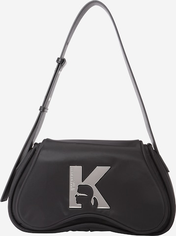 Borsa a spalla di KARL LAGERFELD JEANS in nero: frontale