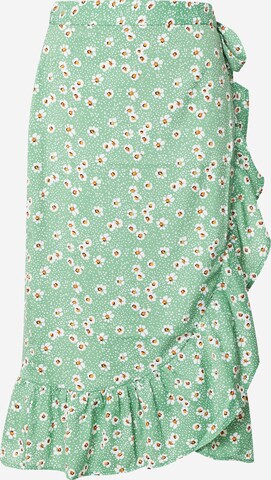 In The Style Skirt 'JAC JOSSA' in Green: front