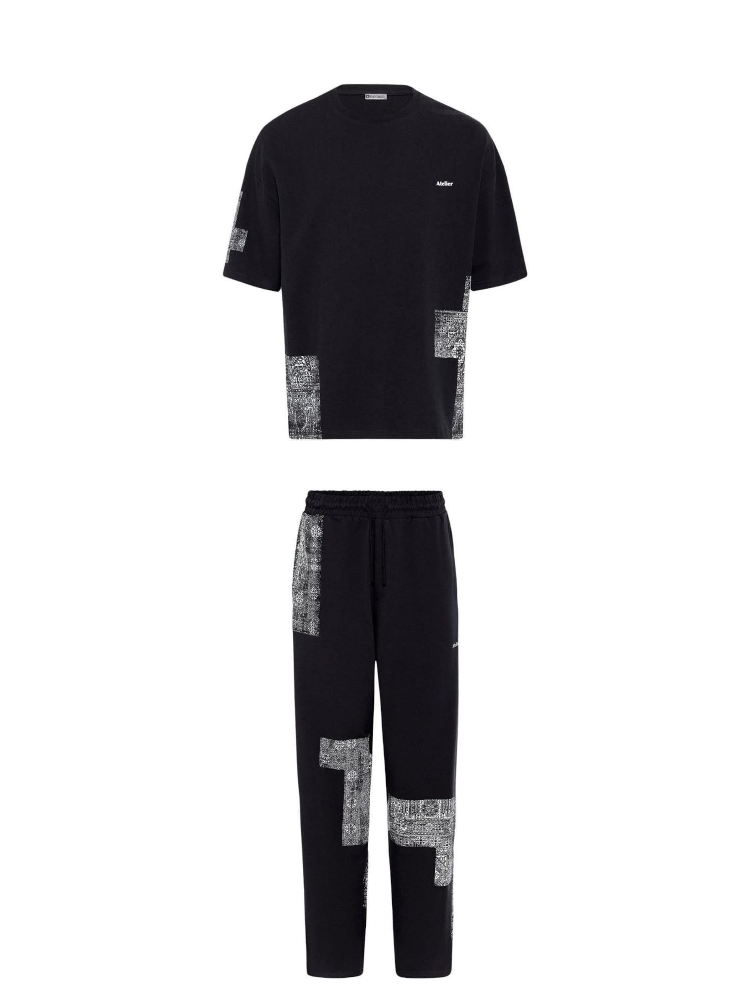 Dandalo Φόρμα σε μαύρο: μπροστά