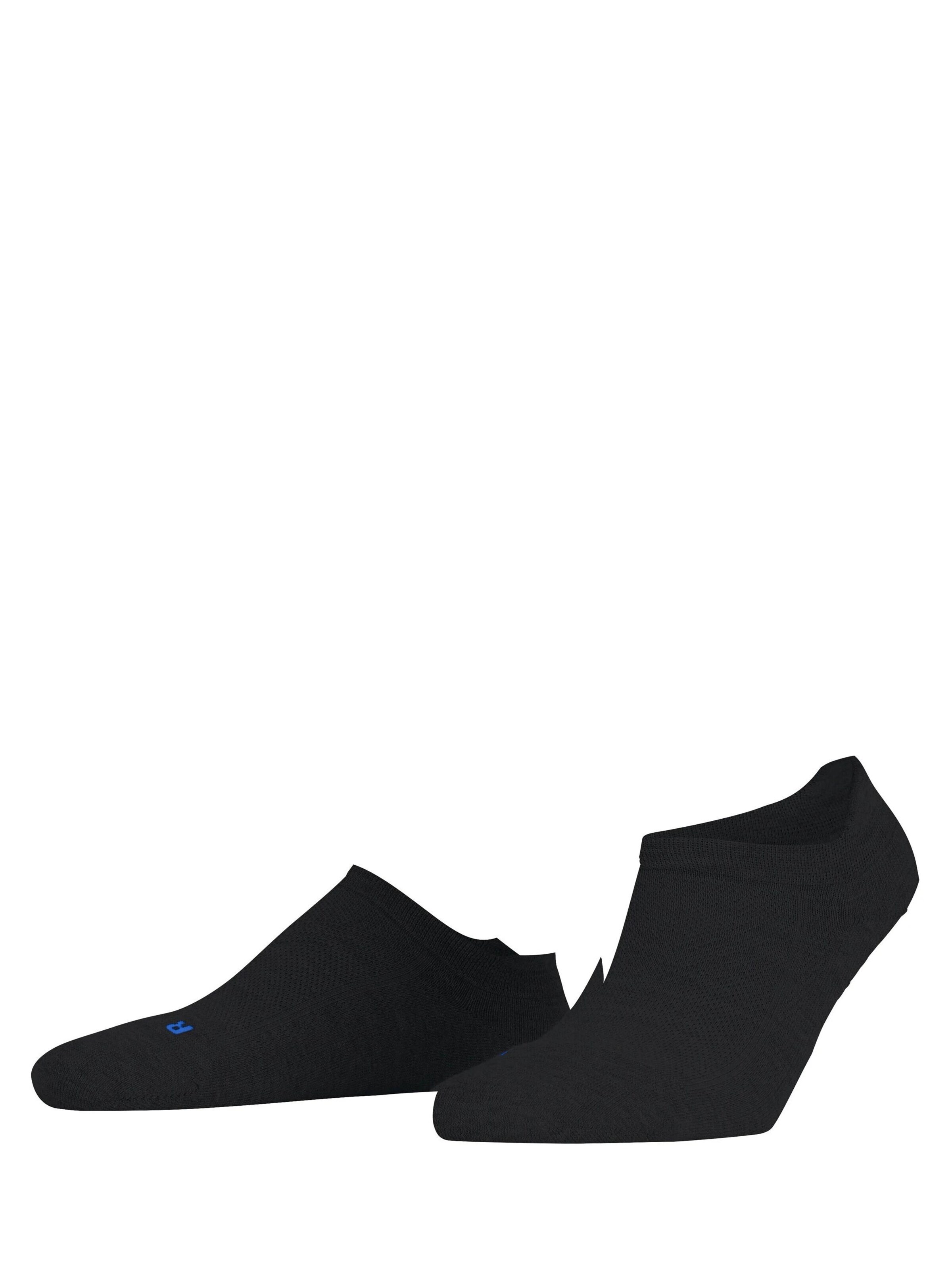 FALKE Füßlinge 'Cool Kick'‌‌‌‌‌ in Schwarz: Vorderseite