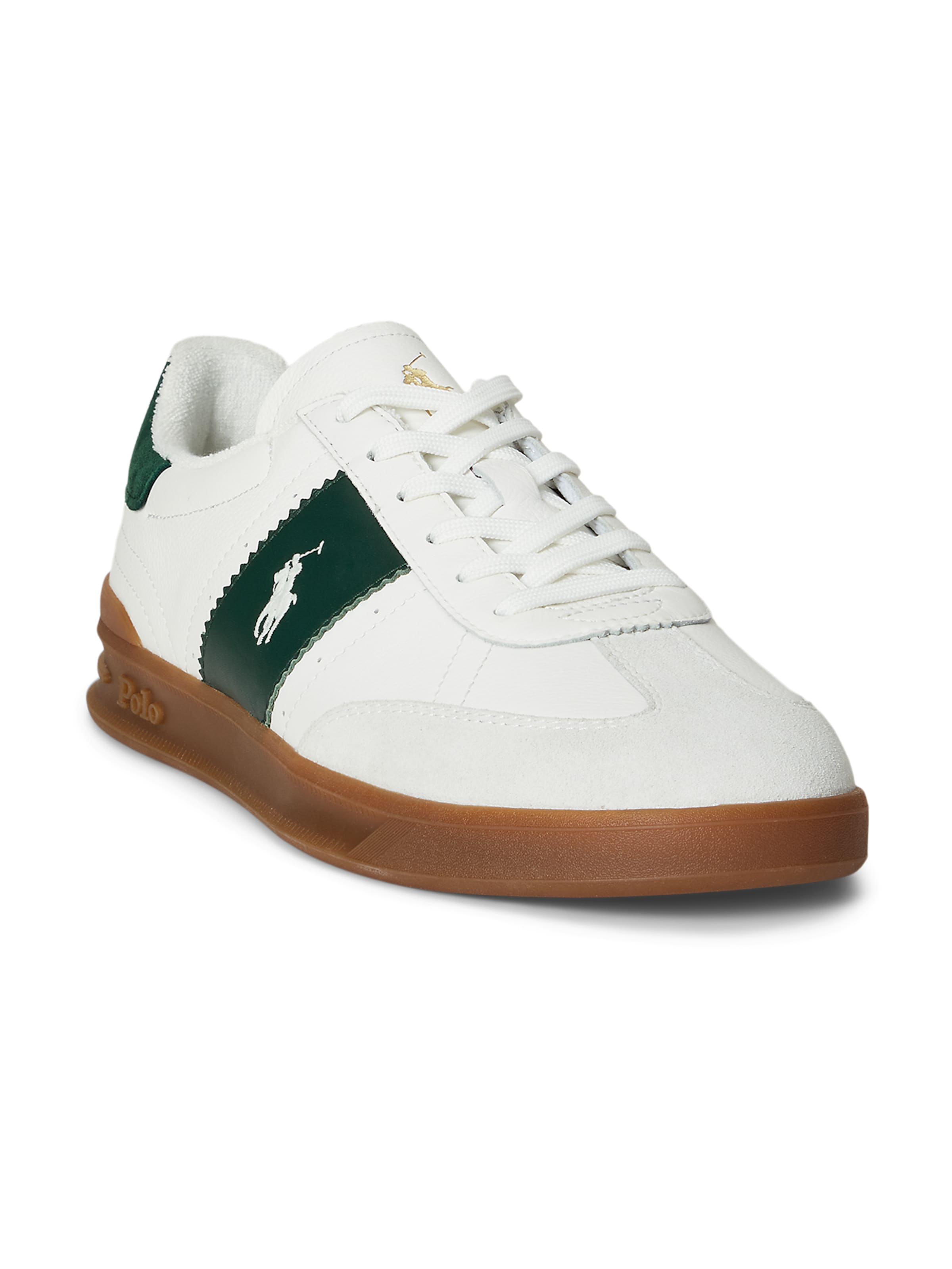 Baskets basses 'HRT AERA' Polo Ralph Lauren en blanc : devant
