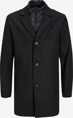 Manteau d’hiver 'Tommy' JACK & JONES en noir : devant