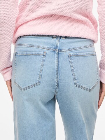 VILA Wide leg Jeans 'VIEmma' in Blauw