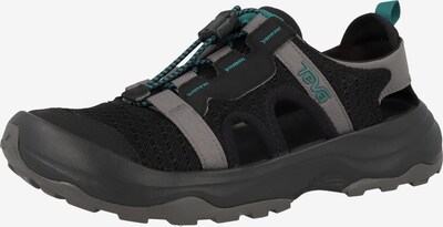 TEVA Outdoorsandale 'Outflow' in cyanblau / dunkelgrau / schwarz, Produktansicht