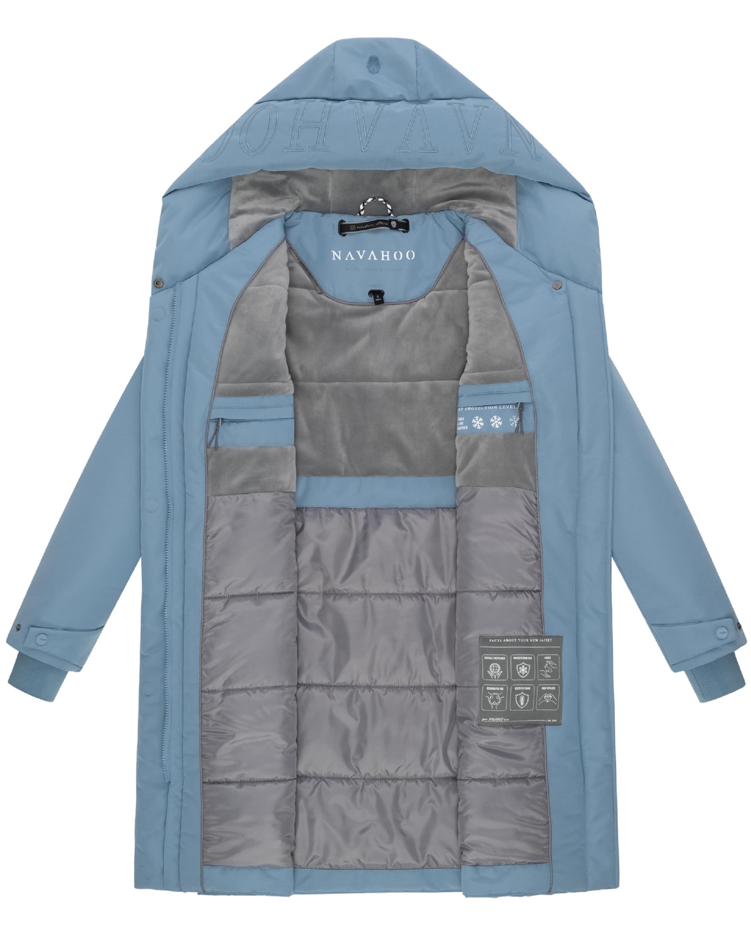 NAVAHOO Зимнее пальто 'Domingaa 14' в Синий