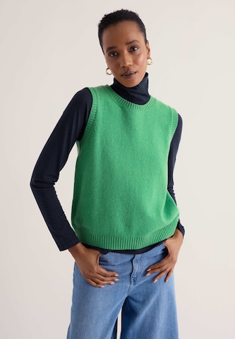 Seasalt Cornwall Bodywarmer 'East View' in Groen: voorkant