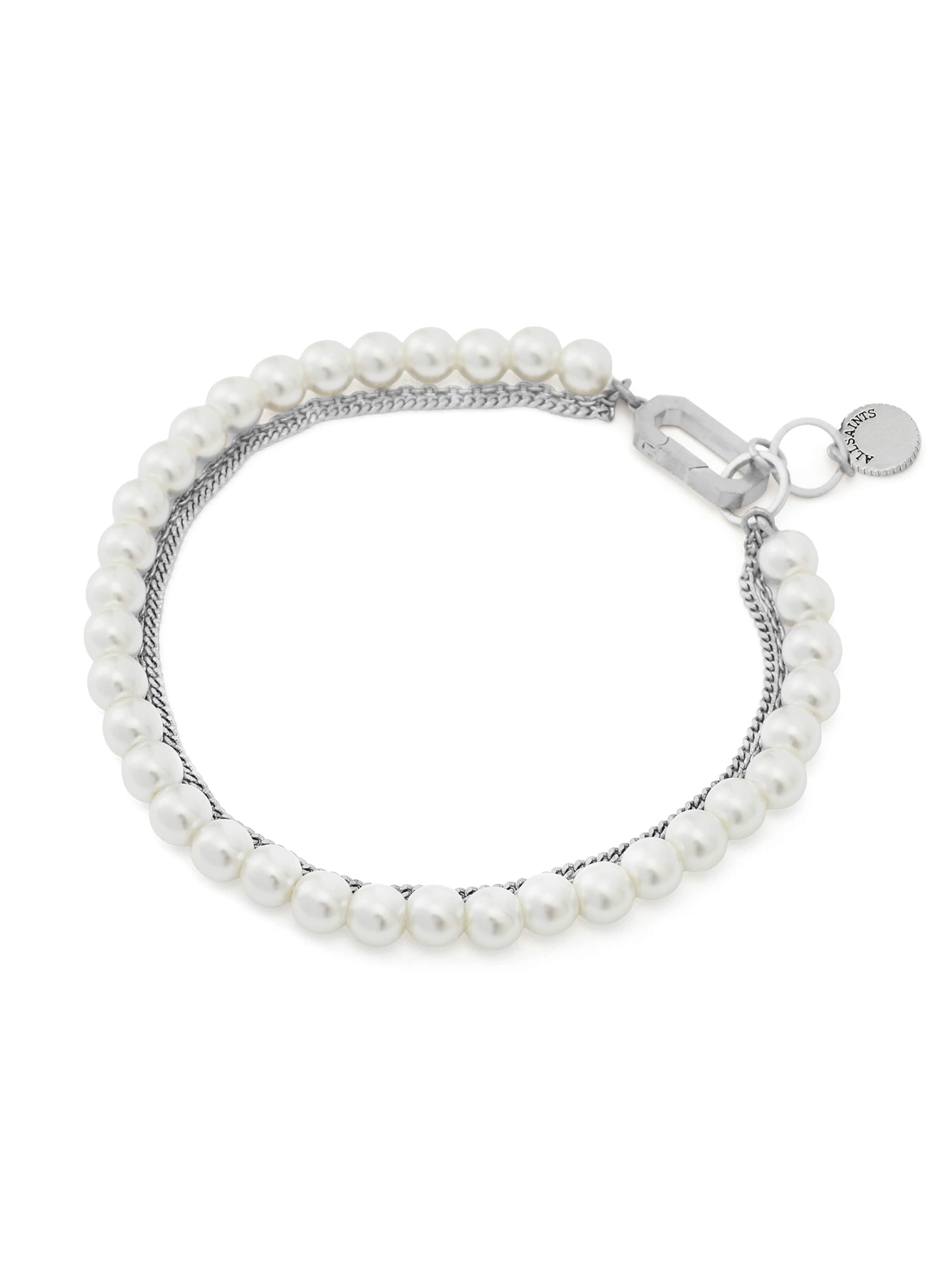 AllSaints - Pulsera 'Nellie' en blanco