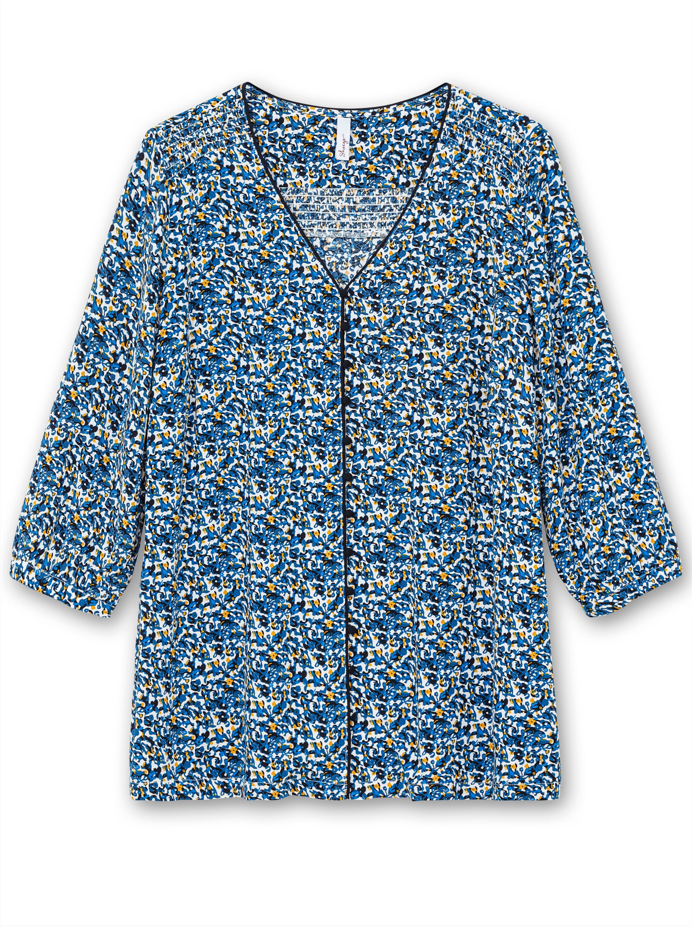 SHEEGO Blúz - kék: elől