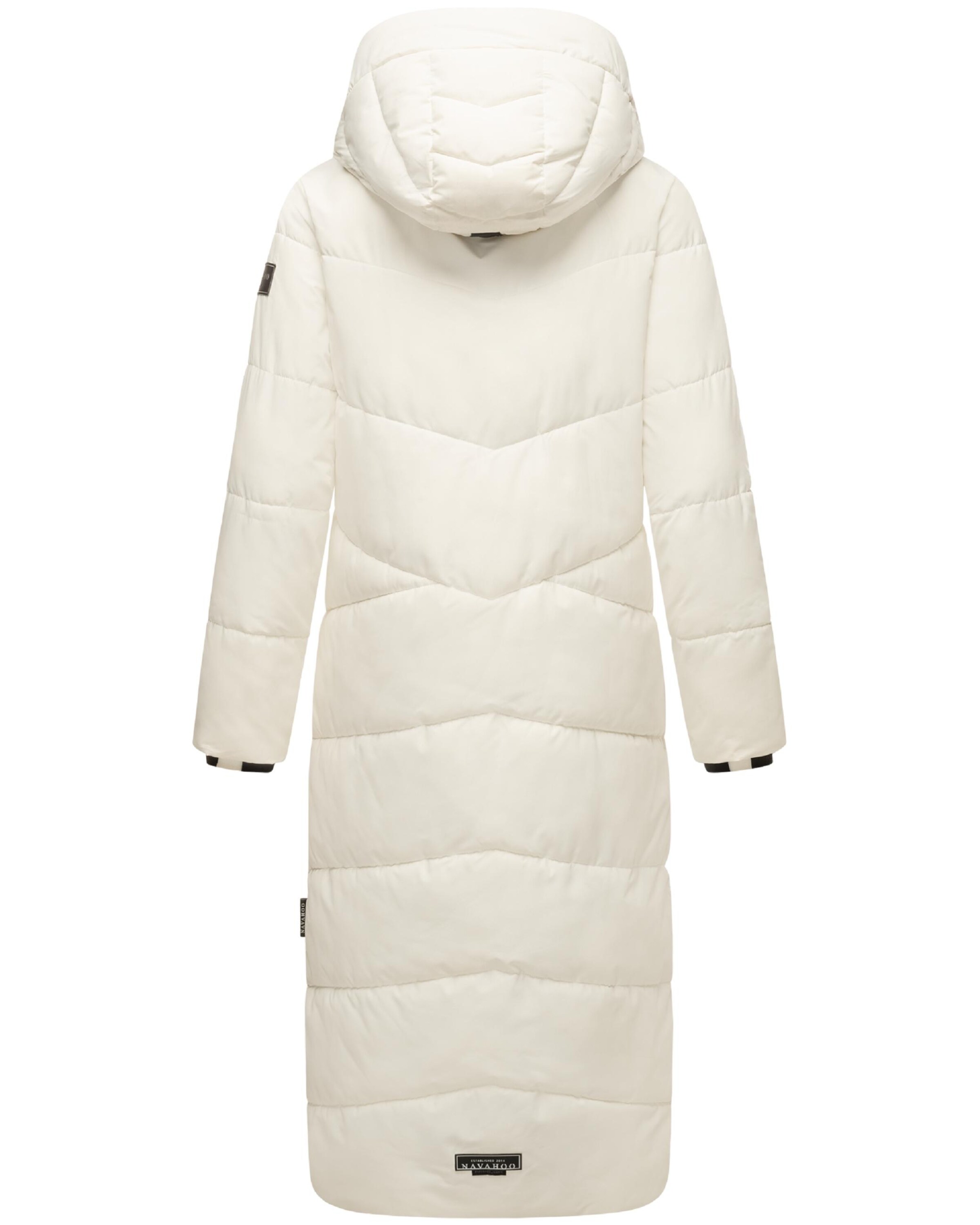 NAVAHOO Zimný kabát 'Hingucker XIV' - Biela