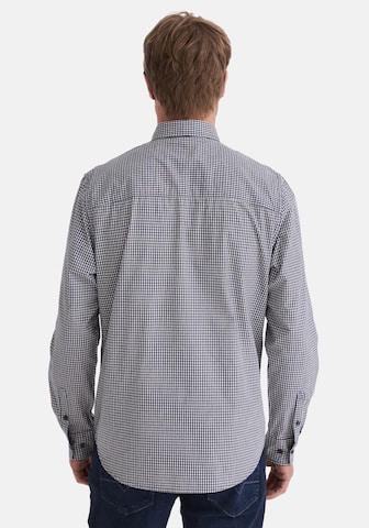 Stooker Men Regular Fit Hemd 'Harley' in Blau