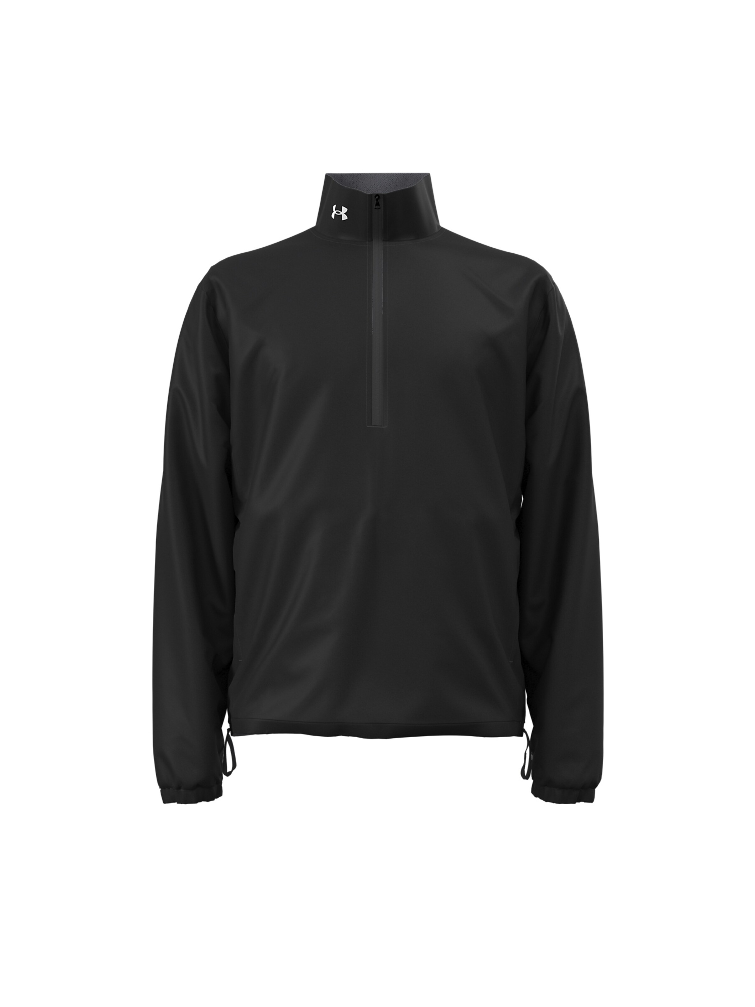 UNDER ARMOUR Sportsweatshirt in Zwart: voorkant