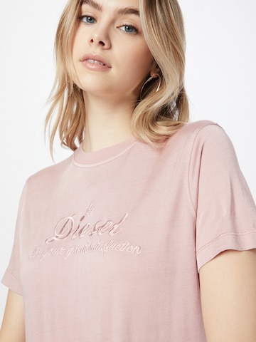 DIESEL T-shirt i rosa