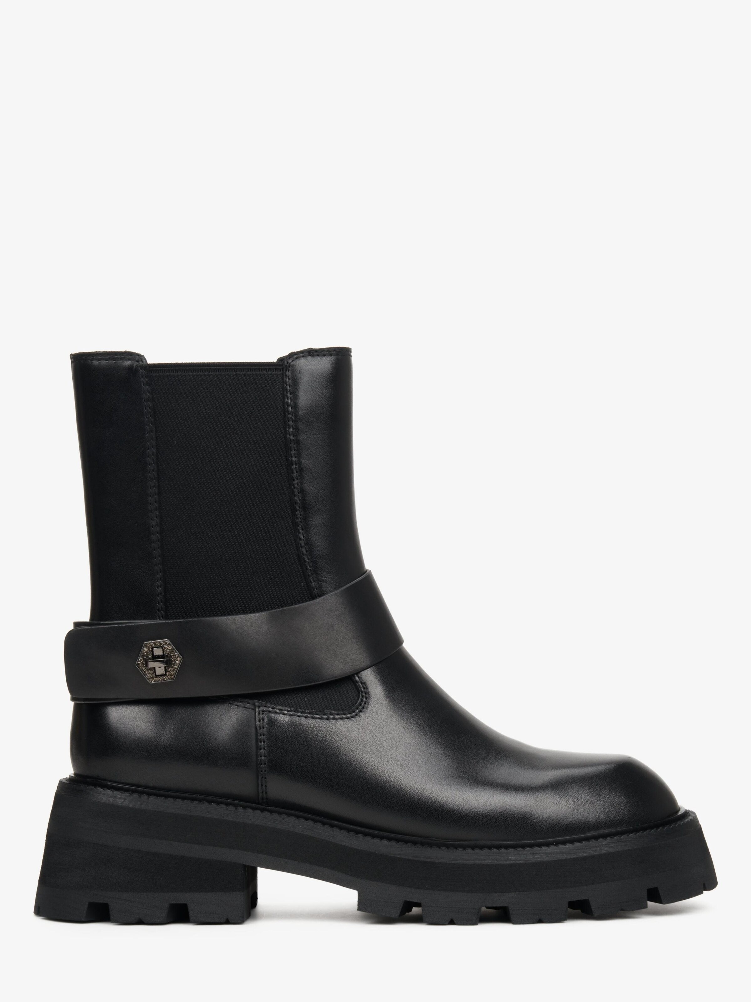 Ankle boots '363-7501' di Estro in nero: frontale